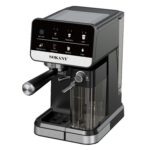 SK-04055 ماكينه قهوه اسبريسو5*1 1.5لتر+0.5لتر تانك لبن 1350وات 20بار